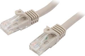 StarTech.com N6PATCH50GR 50 ft. Cat 6 Gray Snagless UTP Patch Cable - ETL Verified