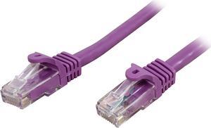 StarTech.com N6PATCH50PL 50 ft. Cat 6 Purple Snagless UTP Patch Cable - ETL Verified