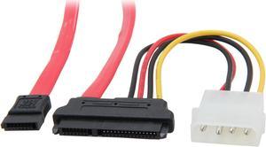 StarTech.com SATA10POW 10 in. SATA Serial ATA Data and Power Combo Cable