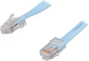 StarTech.com ROLLOVERMM6 6 ft. Blue Cisco Console Rollover Cable