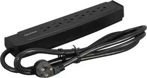 CyberPower CSP606T 6 Feet 6 Outlets 1350 joules Professional Surge Protection CyberPower CSP606T 6 Feet 6 Outlets 1350 joules Professional Surge Protection