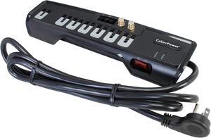 CyberPower CSHT706TC 6 Feet, 7 Outlets. 1950 Joules Surge Suppressor
