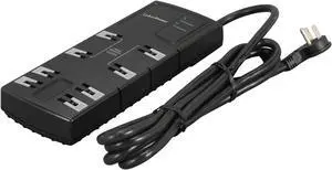 CyberPower CSB808 8 Feet, 8 Outlets, 1800 Joules Surge Suppressor CyberPower CSB808 8 Feet, 8 Outlets, 1800 Joules Surge Suppressor