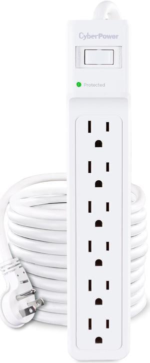 CyberPower B625 - 25 ft Cable - 6 Outlets - Surge Protectors