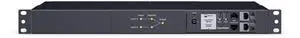 CyberPower PDU44005G Single Phase 200 - 240 VAC 20A Switched ATS, 10 Outlets, 10 ft, 2 x IEC-320 C20, Horizontal, 1U, SNMP, LCD CyberPower PDU44005G Single Phase 200 - 240 VAC 20A Switched ATS, 10 Outlets, 10 ft, 2 x IEC-320 C20, Horizontal, 1U, SNMP, LCD