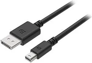 HTC 99H20525-00 Black Mini DisplayPort to DisplayPort Cable Male to Male