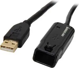IOGEAR GUE2118 39 ft. Black Booster Extension Cable