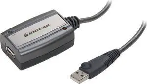 IOGEAR GUE216 Black USB 2.0 Booster Extension Cable
