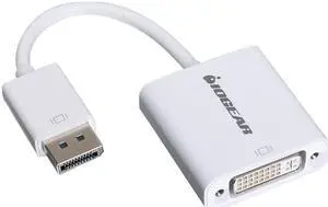 IOGEAR GDPDVIW6 DisplayPort to DVI Adapter Cable