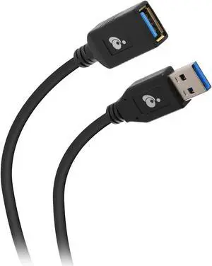 IOGEAR G2LU3AMF 12" USB 3.0 Extension Cable Male to Female