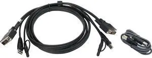 IOGEAR 6 Ft. DVI, USB KVM Cable Kit with Audio (TAA)