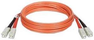 Tripp Lite N306-003 Duplex Multimode 62.5/125 Fiber Patch Cable (SC/SC), 1M (3-ft.)