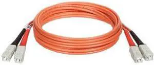 TRIPP LITE N306-07M 23 ft. Orange Fiber Optic Multimode Duplex Patch Cable