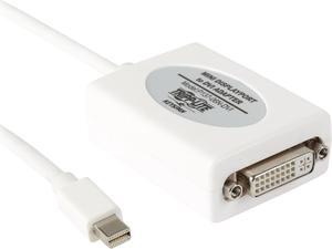 Tripp Lite Keyspan Mini DisplayPort to DVI Cable Adapter, Converter for MDP to DVI (M/F), 1920x1200/1080p, 6-in. (P137-06N-DVI)