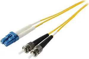 Tripp Lite Duplex Singlemode 8.3/125 Fiber Patch Cable (LC/ST), 3M 10-ft. (N368-03M)