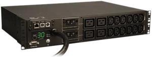 Tripp Lite PDUMNH30HV Monitored 2U 208/240V 30A 12 ft Single Phase Rackmount PDU