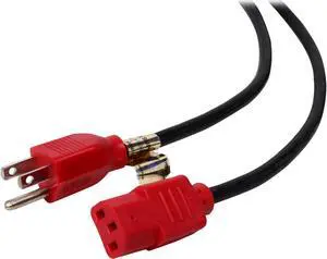 Tripp Lite Model P006-004-RD 4 ft. 18AWG Power Cord w/ Red Connectors