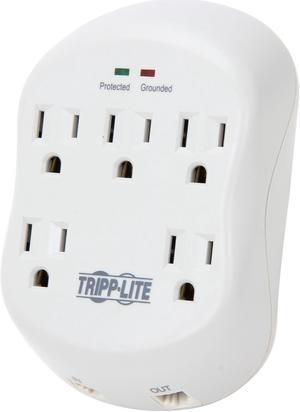 TRIPP LITE SK5TEL-0 5 Outlets 1080 joules Wallmount Direct Plug-In Protect It! Surge Suppressor