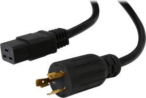 Tripp Lite Model P040-014 14 ft. 12AWG Heavy Duty Power Cord (IEC-320-C19 to NEMA L6-20P)