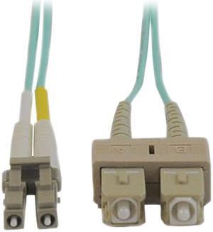 Tripp Lite N816-15M 50 ft. Aqua Duplex Fiber Patch Cable