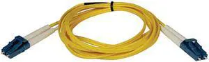 Tripp Lite Duplex Singlemode 8.3/125 Fiber Patch Cable (LC/LC), 10M (33-ft.)(N370-10M)