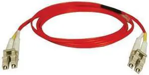Tripp Lite N320-05M-RD Duplex Multimode 62.5/125 Fiber Patch Cable (LC/LC) - Red, 5M (16-ft.)