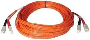 Tripp Lite N506-15M 50 ft. Duplex Multimode 50/125 Fiber Patch Cable (SC/SC)