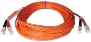 Tripp Lite N506-30M 100 ft. Duplex Multimode 50/125 Fiber Patch Cable (SC/SC) Tripp Lite N506-30M 100 ft. Duplex Multimode 50/125 Fiber Patch Cable (SC/SC)