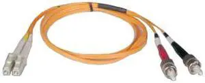 Tripp Lite N518-10M Duplex Multimode 50/125 Fiber Patch Cable (LC/ST), 10M (33-ft.)