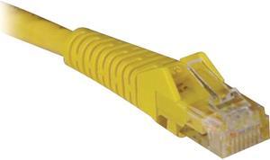 Tripp Lite 6-ft. Cat6 Gigabit Snagless Molded Patch Cable, Yellow