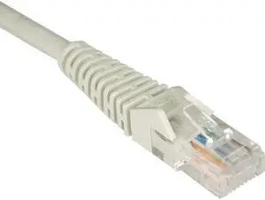 Tripp Lite 12-ft. Cat5e 350MHz Snagless Molded Cable (RJ45 M/M) - Gray