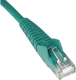 Tripp Lite 25-ft. Cat5e 350MHz Snagless Molded Cable (RJ45 M/M) - Green