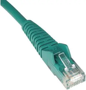 Tripp Lite 12-ft. Cat6 Gigabit Snagless Molded Patch Cable (RJ45 M/M) - Green