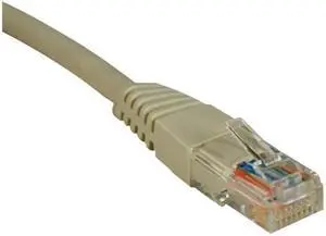 Tripp Lite 12-ft. Cat5e 350MHz Molded Cable (RJ45 M/M) - Gray