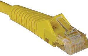 Tripp Lite 50-ft. Cat6 Gigabit Snagless Molded Patch Cable (RJ45 M/M) - Yellow