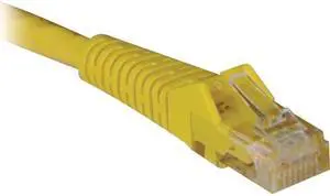 Tripp Lite 15-ft. Cat6 Gigabit Snagless Molded Patch Cable(RJ45 M/M) - Yellow
