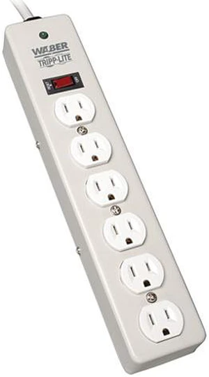 Tripp Lite Waber DG115-SI 6-Outlet Surge Suppressor Tripp Lite Waber DG115-SI 6-Outlet Surge Suppressor