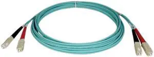 Tripp Lite N806-15M 50 ft. 15M (50-ft.) 10Gb Duplex MMF 50/125 OM3 LSZH Patch Cable, (SC/SC)