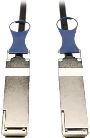 Tripp Lite 1 Meter QSFP+ to QSFP+ 40Gb Passive DAC Copper Infiniband Cable