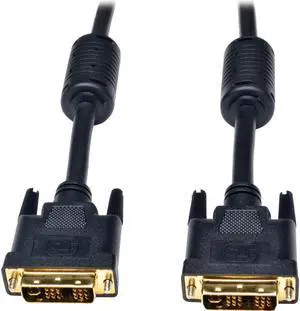 Tripp Lite 6-ft. DVI-I Single Link Digital/Analog Monitor Cable Tripp Lite 6-ft. DVI-I Single Link Digital/Analog Monitor Cable