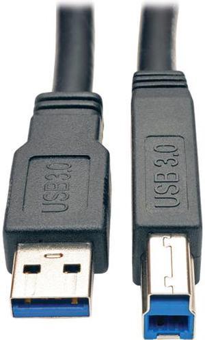 Tripp Lite U328-025 USB 3.0 SuperSpeed Active Repeater Cable (AB M/M), 25-ft.