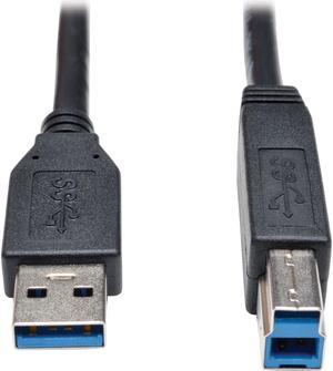 Tripp Lite U322-003-BK Black SuperSpeed Device Cable AB