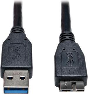 Tripp Lite U326-003-BK Black SuperSpeed Device Cable A to Micro-B