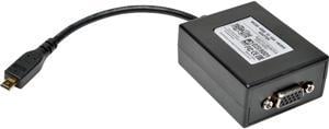 Tripp Lite Micro HDMI to VGA + Audio Converter Adapter for Smartphones/Tablets/Ultrabooks - 1080p (P131-06N-MICROA)