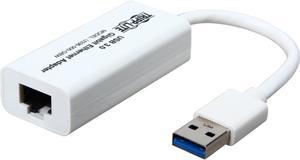 Tripp Lite U336-000-GBW USB 3.0 SuperSpeed to Gigabit Ethernet NIC Network Adapter White