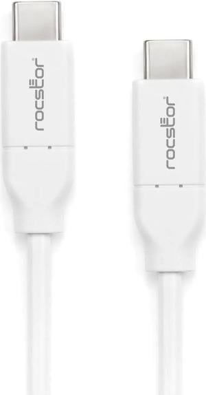 Rocstor Y10C275-W1 USB-C Charging Cable Up to 100W Power Delivery – Charge and Sync