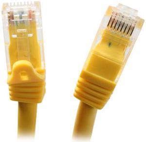 BYTECC C6EB-25Y 25 ft. Cat 6 Yellow Enhanced 550MHz Patch Cables