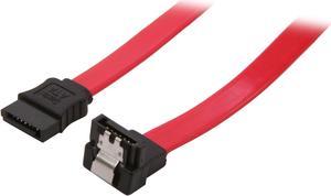 BYTECC SATA-118D 1.5 ft. Serial ATA-150/300 Cable L Shape plug w/Locking Latch