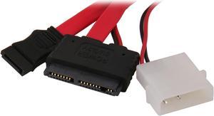 BYTECC SATA-MP118 1.5 ft. SATA and Micro SATA Power 7+9pin Cable for Micro SATA Hard Drive