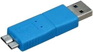 BYTECC U3-AMICROMM USB 3.0 Type A Male to Micro Male Adapter